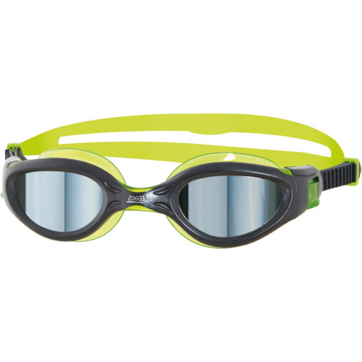 نظارات سباحة باللون الفضي و الأخضر من زوغز