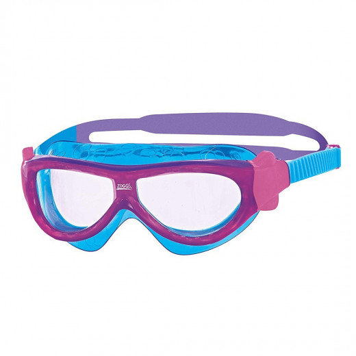 Zoggs Phantom Junior Mask Goggles - Purple & Blue
