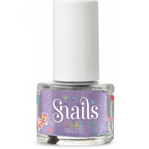 Snails Nail Polish - Purple Comet Safe Manicure for Kids,7ml