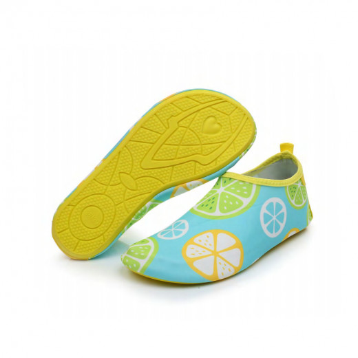 Aqua Shoes for Adults, Lemon Design, 36-37 EUR