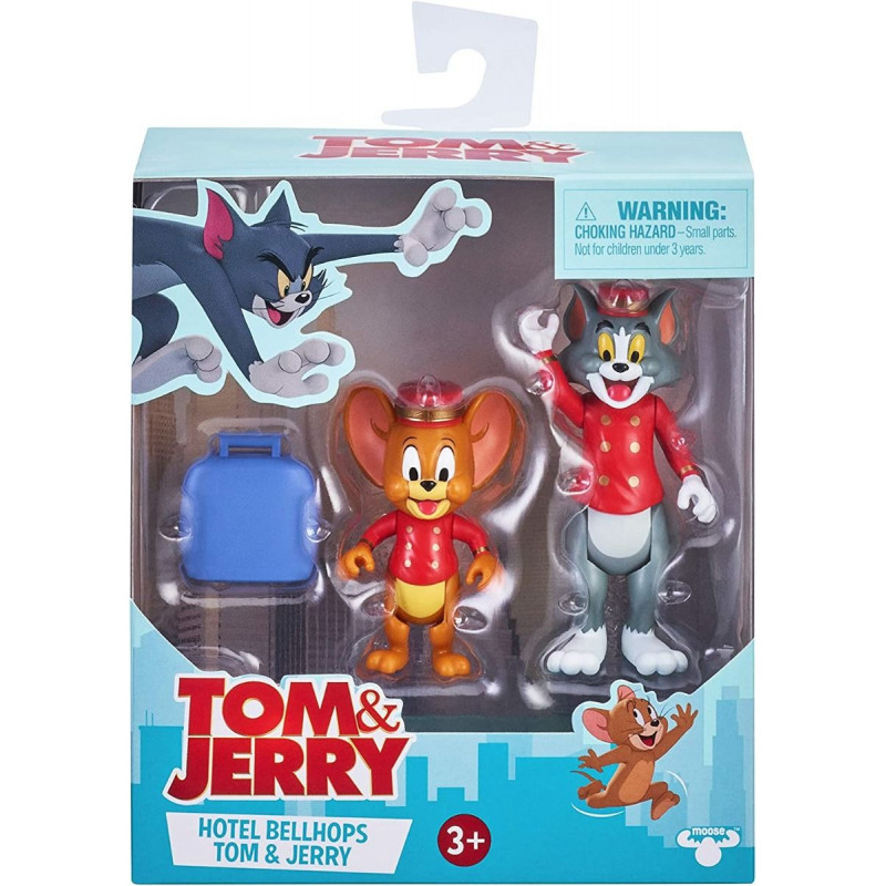 Hotel Bellhops Tom & Jerry Figure 2-Packs Details about   NEW 2021 Tom and Jerry The Movie 