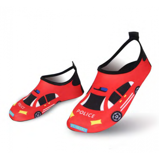 أحذية مائية، تصميم سيارة حمراء، قياس 24-25