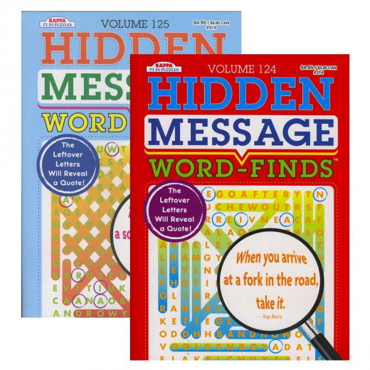 Kappa Hidden Message Word Finds Book