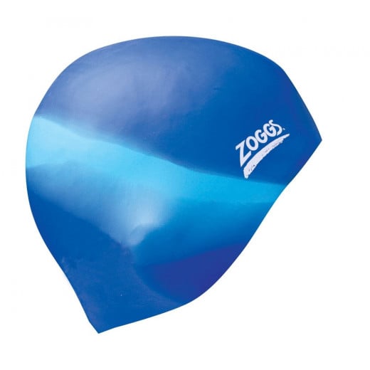 Zoggs Silicone Cap Multi Colour Swimming Hat - Swimming Cap