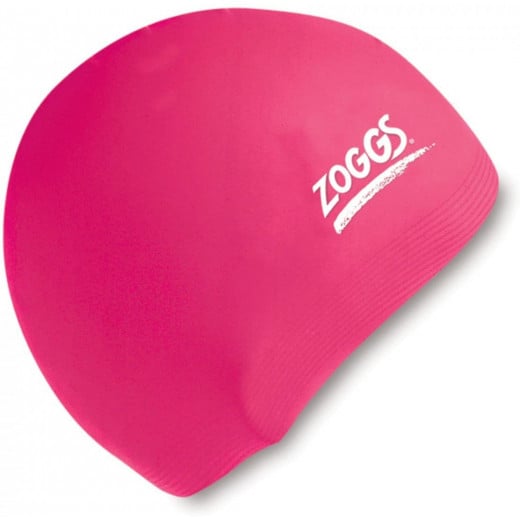 Zoggs Junior Silicone Cap pink