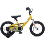 دراجة تشيبمنك إكسبلورر من رويال بيبي, 12",أصفر