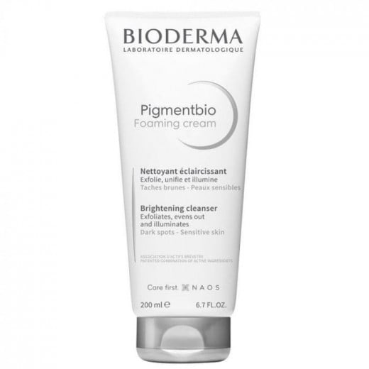 Bioderma Pigmentbio Foaming Exfoliating Cleansing Cream Make Up Remover, 200 Ml