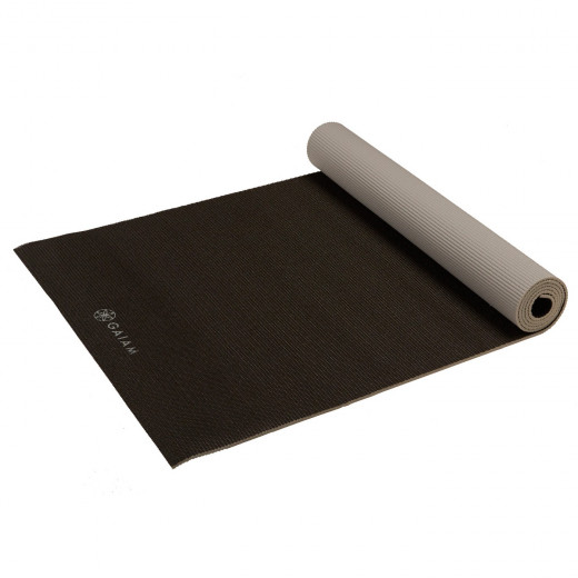 Gaiam 4mm Yoga Mat Granite Storm 2-color