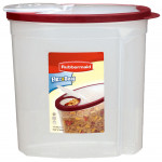 Rubbermaid Flex&seal Clear Food Storage Container With Lid,  5.68 L (1 pack)