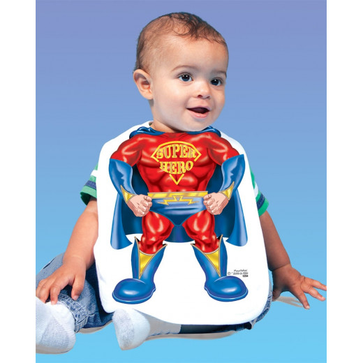 Just Add A Kid Super Hero Bib