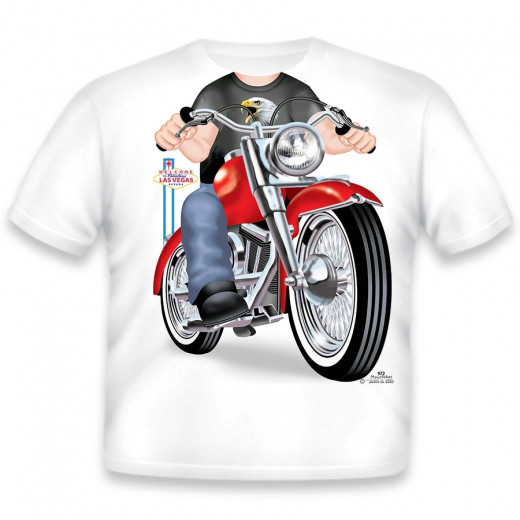 Just Add A Kid Biker Fat Boy Infant T-shirt 12M