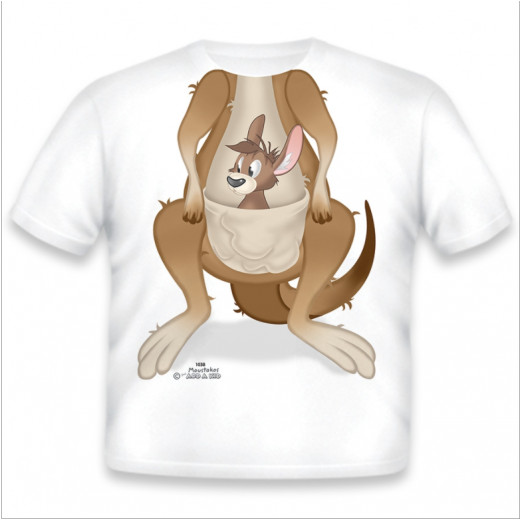Just Add A Kid Kangaroo Body Girl 3t T-shirt