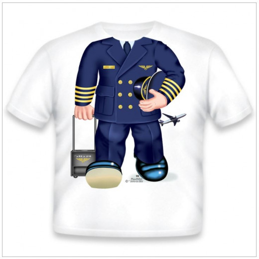 Just Add A Kid Pilot Infant T-shirt 6M