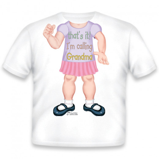 Just Add A Kid Call Grandma Girl 2T T-shirt