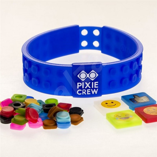 Pixie Crew Pixel Bracelet Blue 65-piece