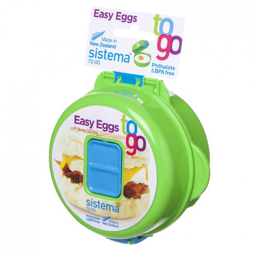 جهاز طهي البيض بالميكروويف من سيستيما  270 مل - اخضر