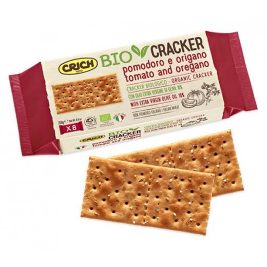 Crich Organic Crackers With Tomato & Basil 250g