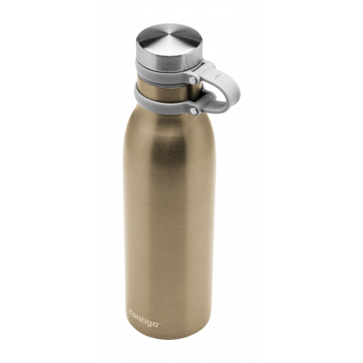 Contigo Autoseal Matterhorne Couture Vacuum Insulated Stainless Steel Bottle, 590 ml, gold