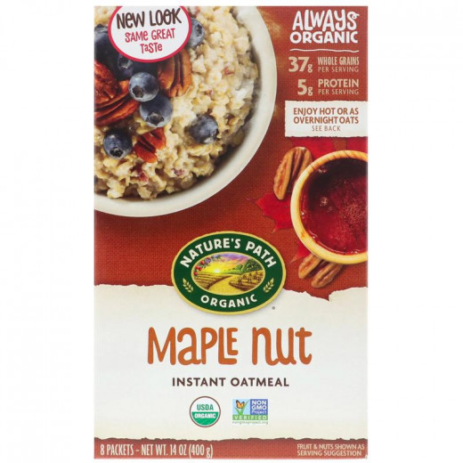 Natures Path Organic Hot Cereal Maple Nut 400g
