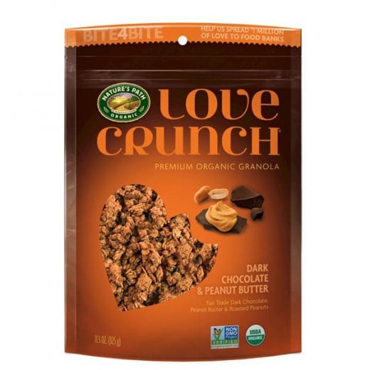 Natures Path Organic Love Crunch Darck Chocolate &PB Granola 325g