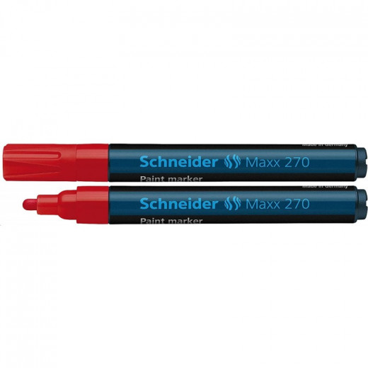 Schneider Pen Paint Marker Max 270 - Red - 1-3 m