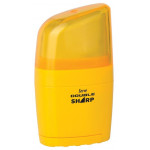 Serve Double Sharp Sharpener & Eraser - Yellow