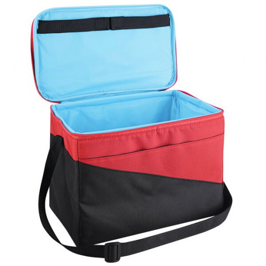 حقيبة تبريد رياضية صغيرة معزولة بتصميم ايجلو ، أحمر ، 5 لتر