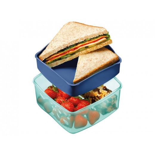 Maped Picnik Lunch Box, Blue, 1.4 L