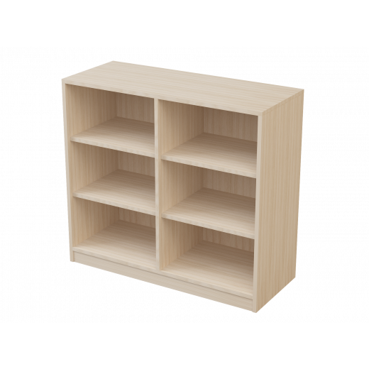 خزانة خشبية للتخزين بتصميم لون أزرق من دون عجلات 103.3 * 40 * 90 سم من ايديو فن