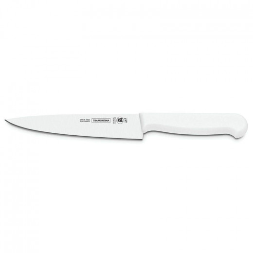 سكين تقطيع لحم من ترامونتينا، 8 اينش ، ابيض ، صنع برازيلي
