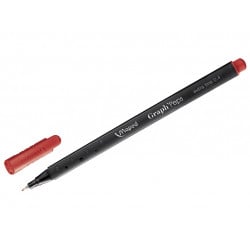 قلم حبر رسم بياني بيبس فاينلاينر أحمر من مايبد