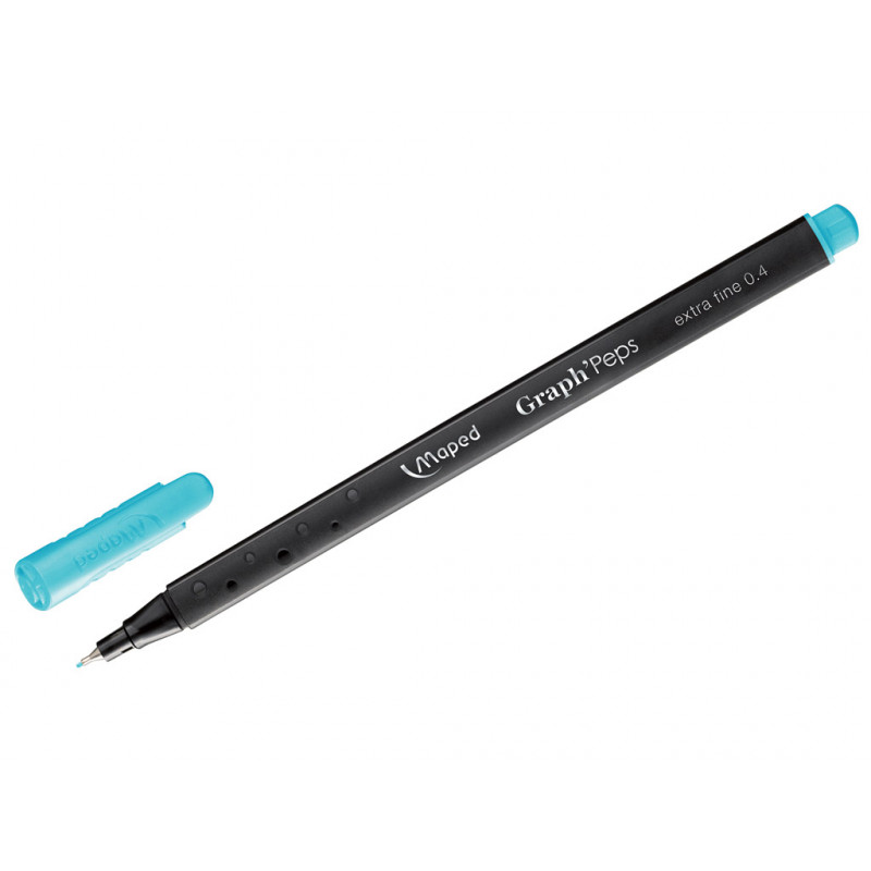 Maped Graph'Peps Fineliner 0.4mm Blue, 1 Piece | School & Stationery | Stationery | Pens
