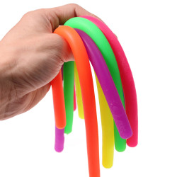 حبل للتخلص من التوتر قابل للتمدد, بالوان مختلفة,  قطعة واحدة