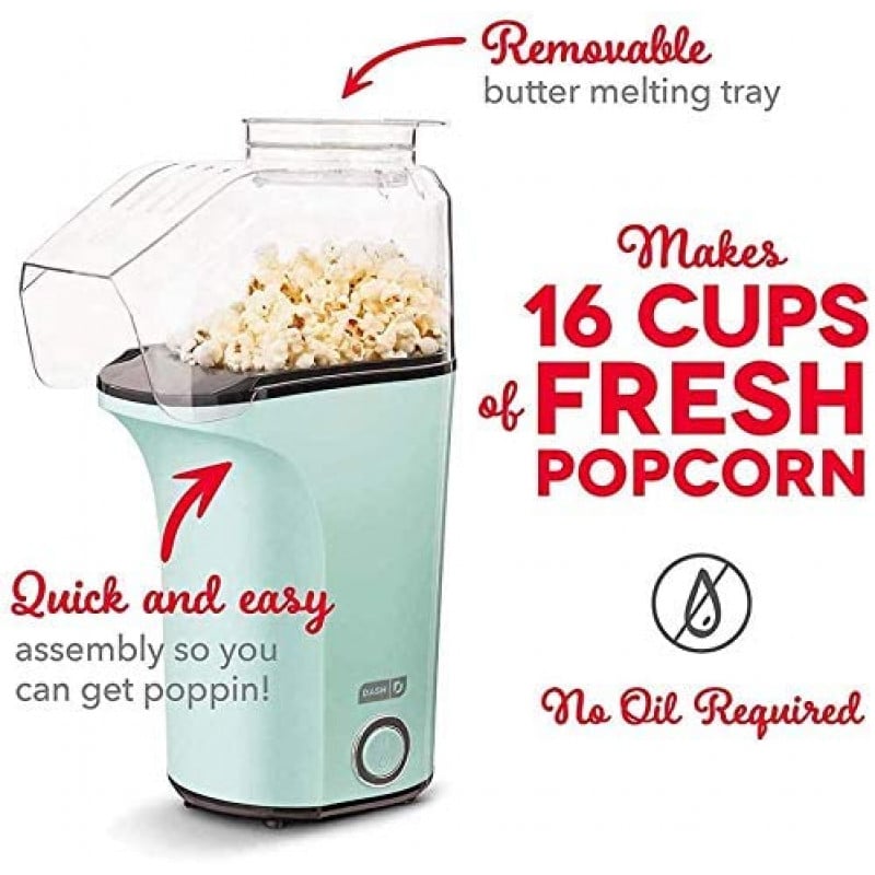 RAF Electric Popcorn Machine With Butter Melting Container @ Best