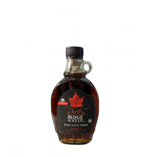 Rocky Ridge Organic Maple Syrup Dark Color Grade A ( 236ml )