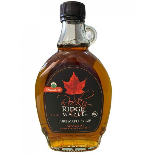 Rocky Ridge Organic Maple Syrup Amber Color Grade A ( 355ml )