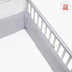 Cambrass Cot Bumber 360 Cm Grey