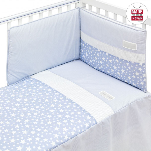Cambras Bed Sheet Set 4 Pieces - Blue