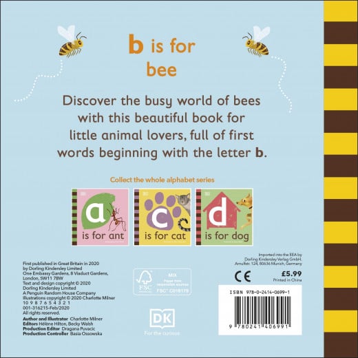 DK Book: B is for Bee