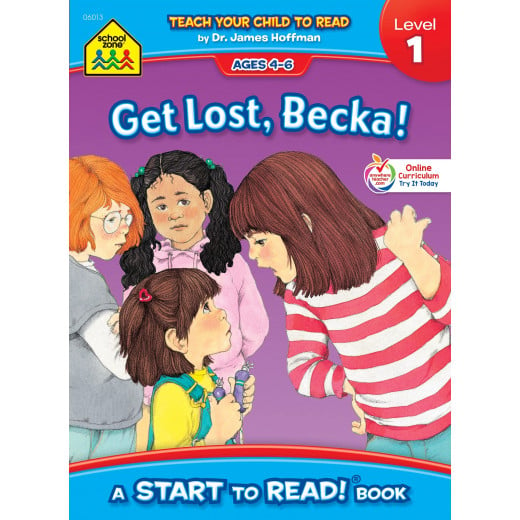 School Zone Book: Get Lost, Becka! - Level 1 Start to Read!® Book