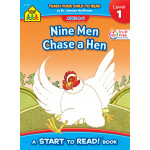 قصة تسعة رجال يطاردون دجاجة - المستوى 1 ابدأ في القراءة! من سكول زون
