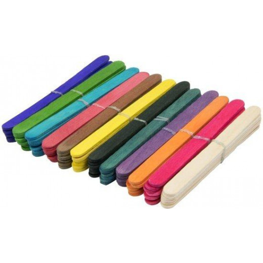 Bazic Colored Craft Stick (100 / Pack)
