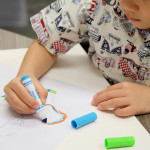 Bazic 8 Color Broad Line Jumbo Washable Markers