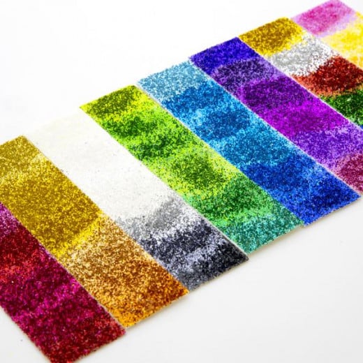 Bazic 6 Iridescent Color Glitter Pack (2g)