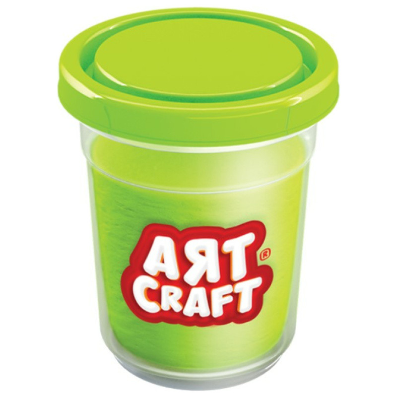 Art Craft Single Dough Pot-Green 140 Gr | Toy Store | Arts & Crafts | Clay & Dough