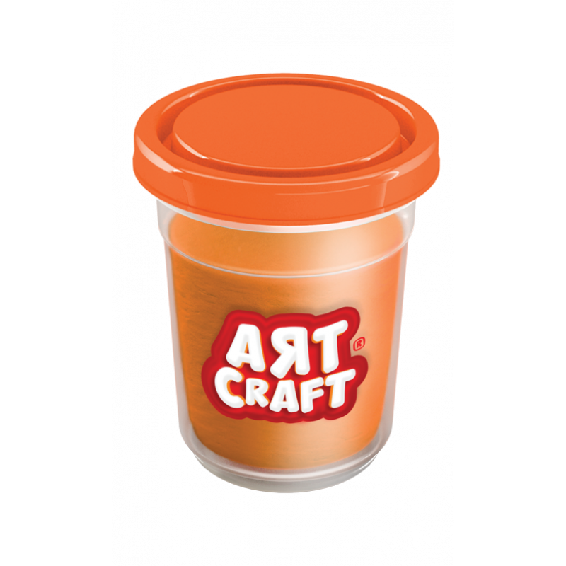 Art Craft Single Dough Pot-Orange 140 Gr | Toy Store | Arts & Crafts | Clay & Dough