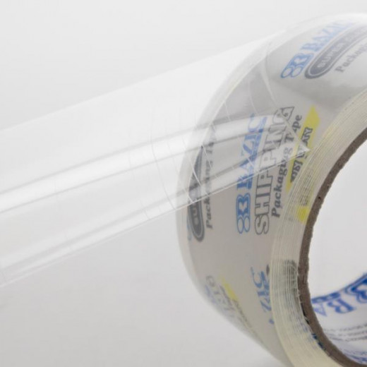 Bazic Super Clear Heavy Duty Packing Tape, 1 Pack