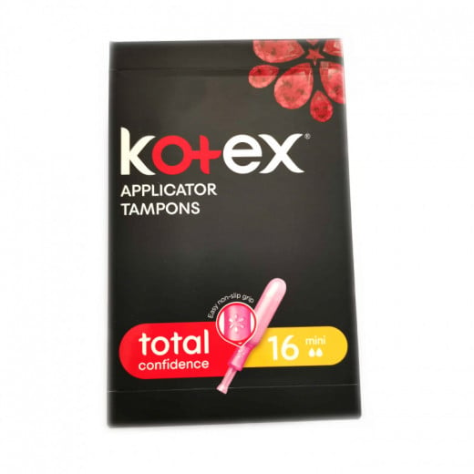 Kotex Applicator Tampons Mini 16 Pieces