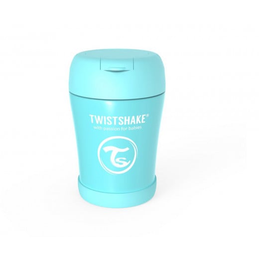 Twistshake Insulated Food Container 350ml Pastel Blue