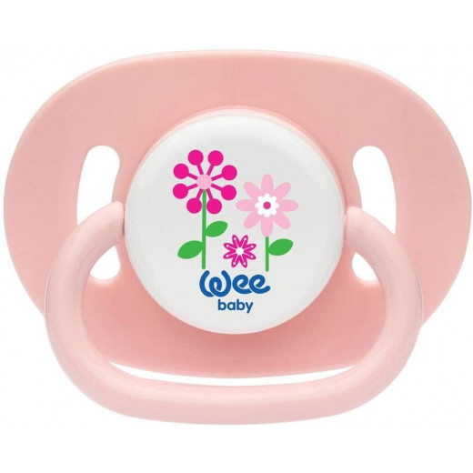 Wee Baby Opaque Oval Body Round Teat Soother No 2